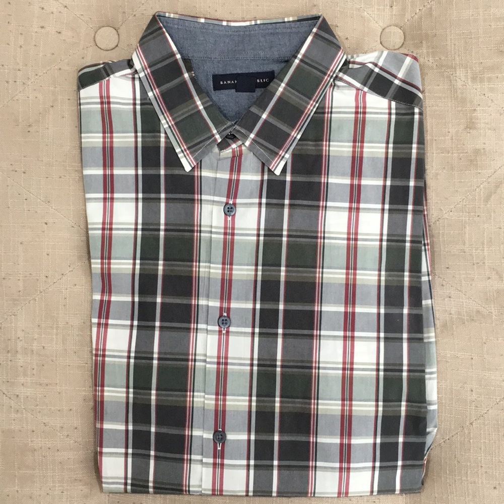Banana Republic Slim Fit Button Up Shirt XL